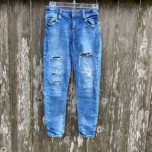 Ripped Skinny Jeans from Arizona Jean Co